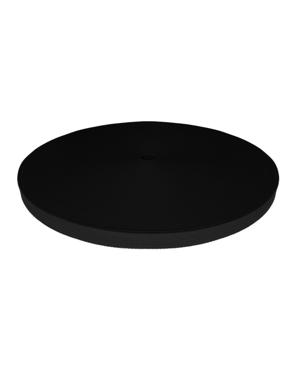 Polyester-Tragband P10 (580) Schwarz