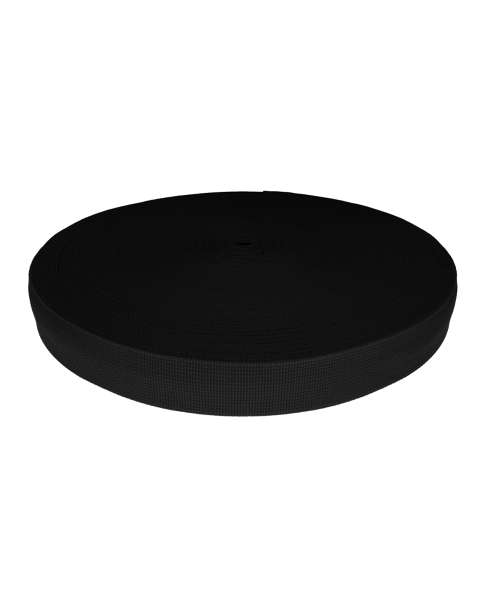 Polyester-Tragband P10 (580) Schwarz