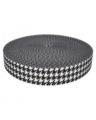 Polyester-Tragband P10 Hahnentritt