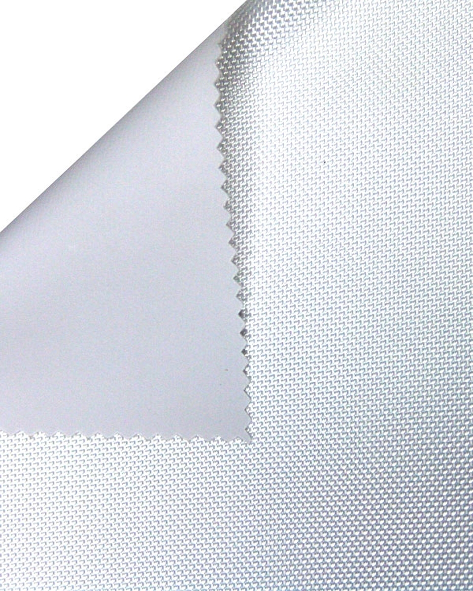 POLYESTER-STOFF 1680D    PVC-F-BESCHICHTET  DOUBLE WEIß 501 150 CM