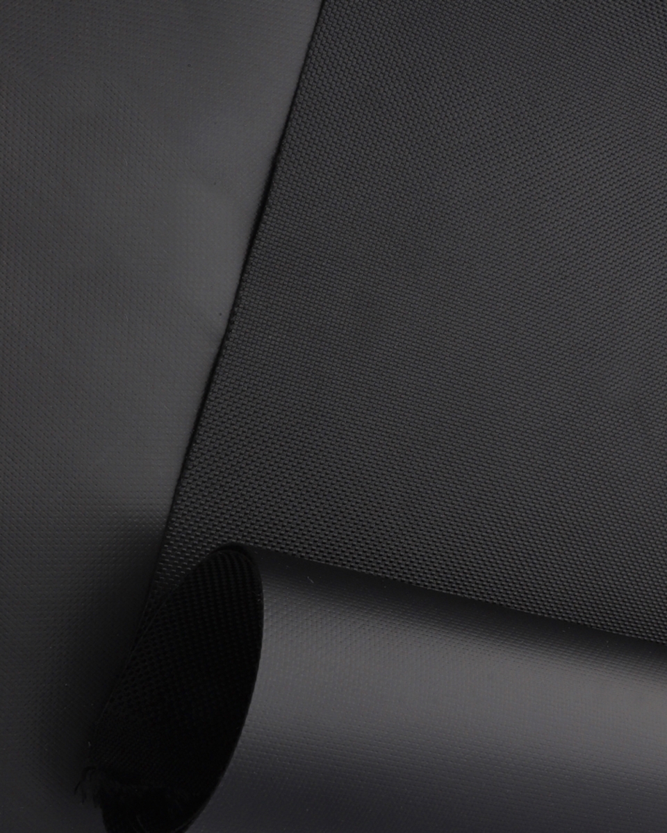 POLYESTER FABRIC 1680D PVC-F  REACH COVERED DOUBLE BLACK  580 150  CM