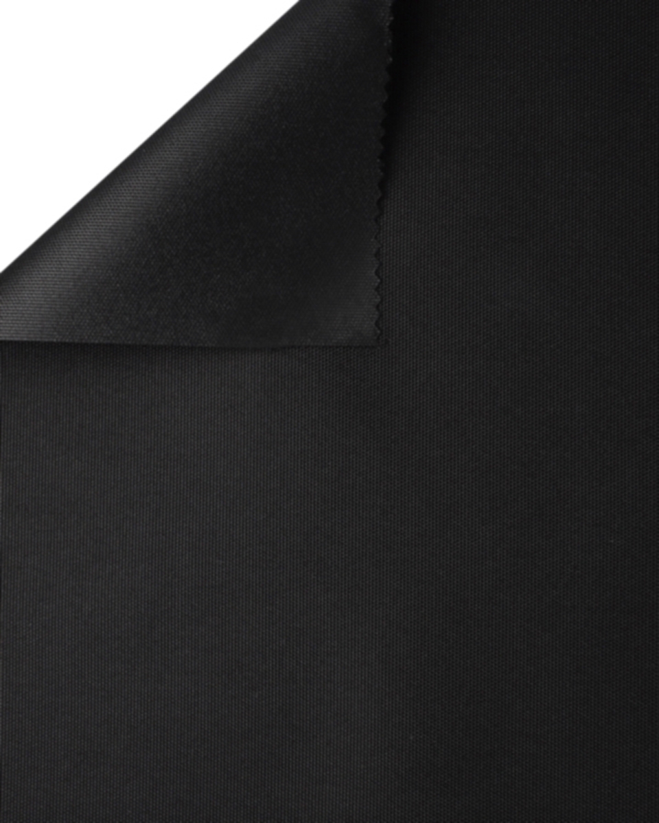 Polyester-stoff 900d pu*3 beschichtet schwarz 160 cm