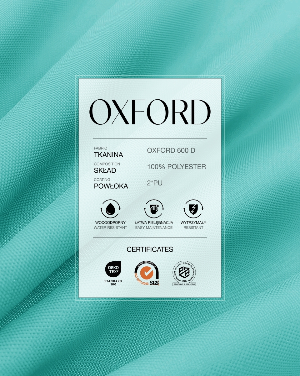Водонепроницаемая полиэфирная ткань Oxford 600D PU*2 (026) синий
