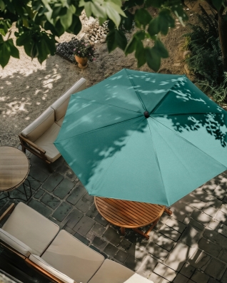 Wasserdichtes Oxford-Stoff 600D PU*2 (026) Himmelblau