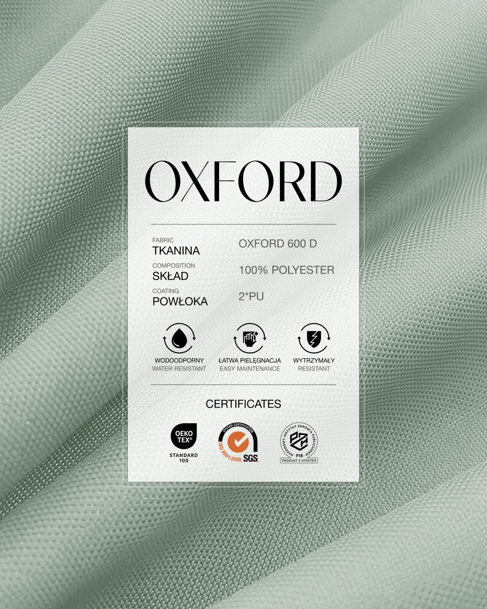 Waterproof Oxford Fabric 600D PU*2 (032) light grey