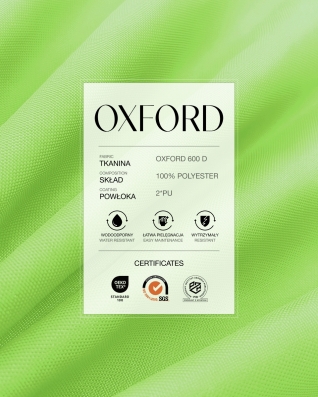 Waterproof Oxford Fabric 600D PU*2 (041) light green