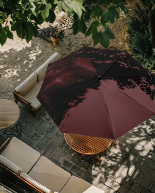 Wasserdichtes Oxford-Stoff 600D PU*2 (048) Bordeaux
