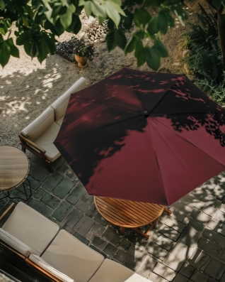 Waterproof Oxford Fabric 600D PU*2 (059) burgundy