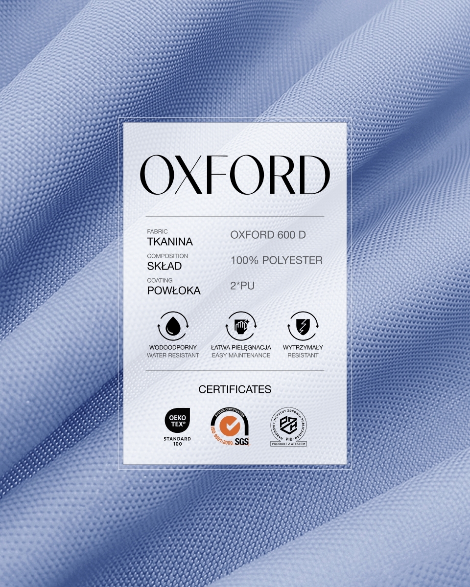 Wasserdichtes Oxford-Stoff 600D PU*2 (095) Hellviolett