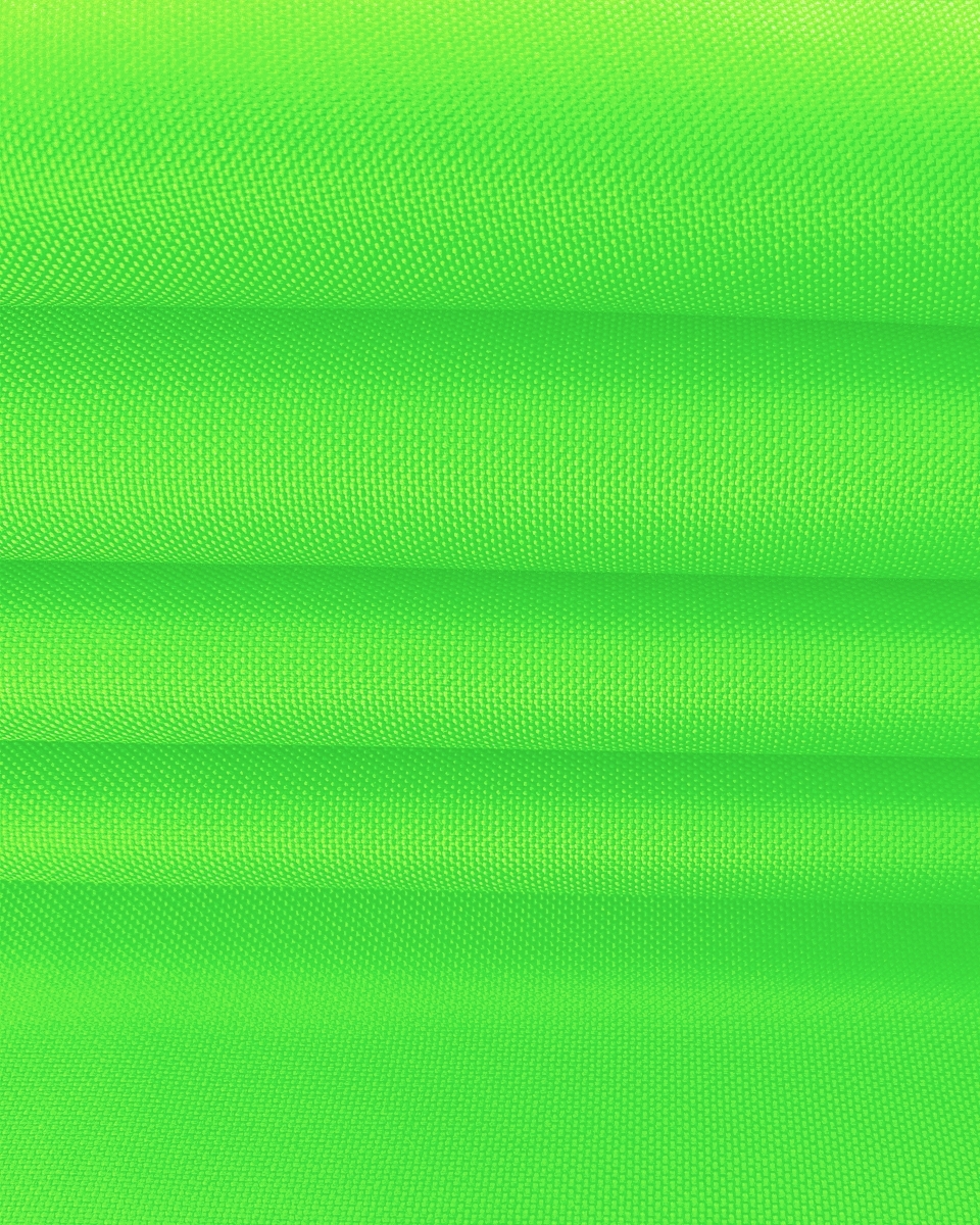 Waterproof Oxford Fabric 600D PU*2 (1001) neon green