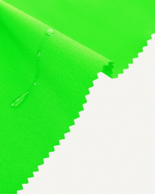 Waterproof Oxford Fabric 600D PU*2 (1001) neon green