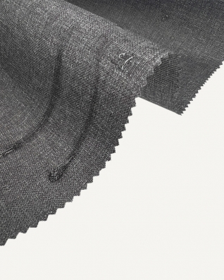 Waterproof Oxford Fabric 600D PU*2 (134) grey  two-tone