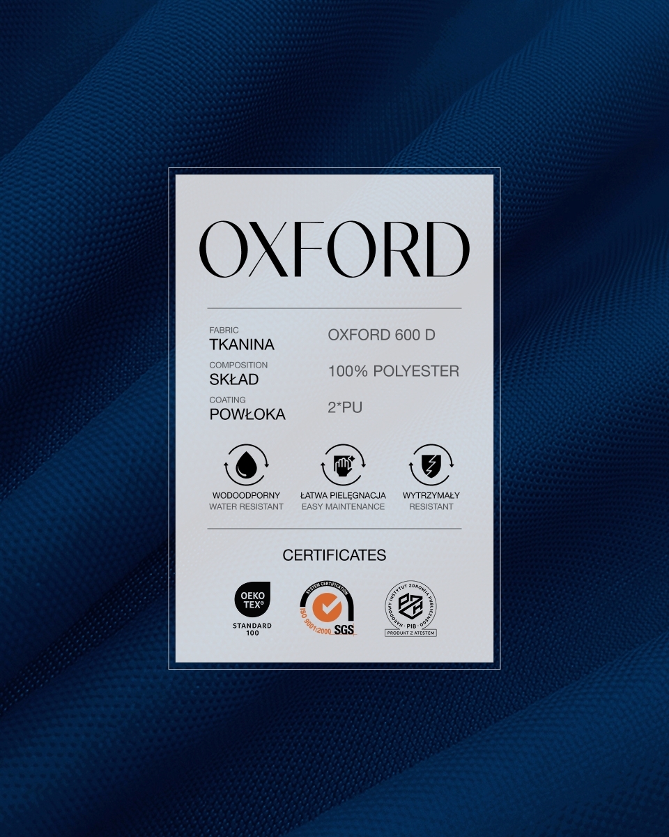 Waterproof Oxford Fabric 600D PU*2 (220) cornflower blue