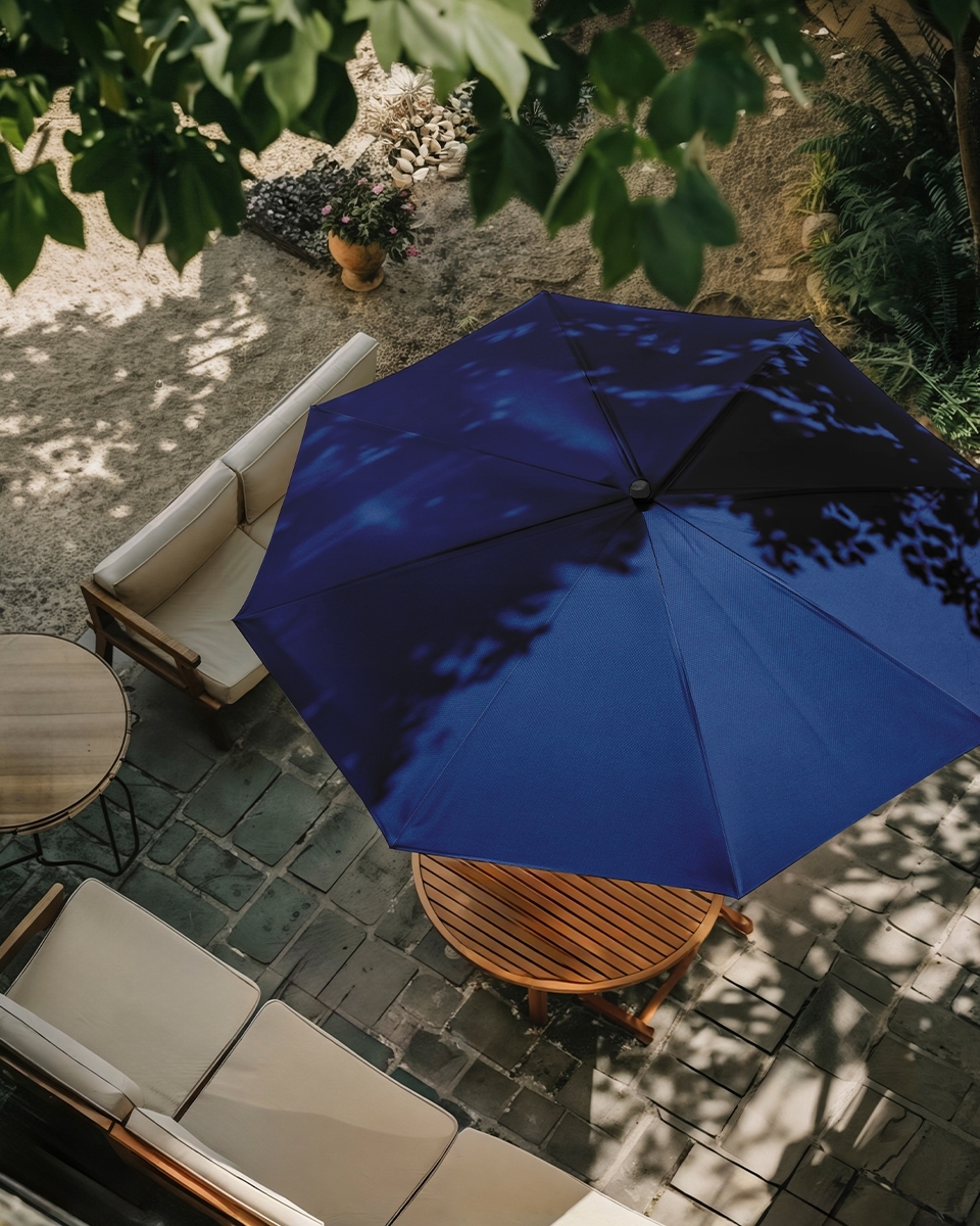 Wasserdichtes Oxford-Stoff 600D PU*2 (220) Kornblumenblau