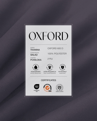 Wasserdichtes Oxford-Stoff 600D PU*2 (286) Violett