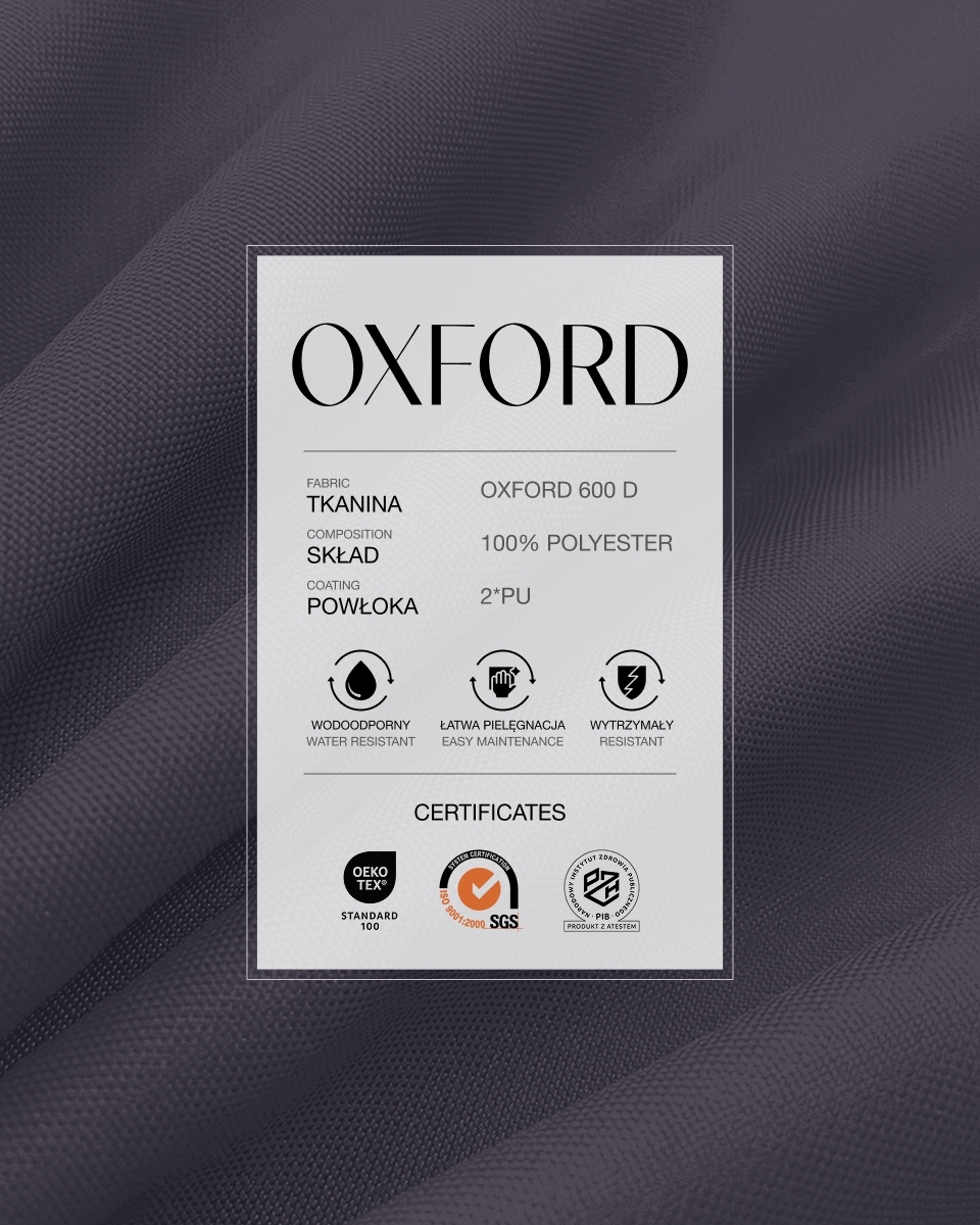 Wasserdichtes Oxford-Stoff 600D PU*2 (286) Violett
