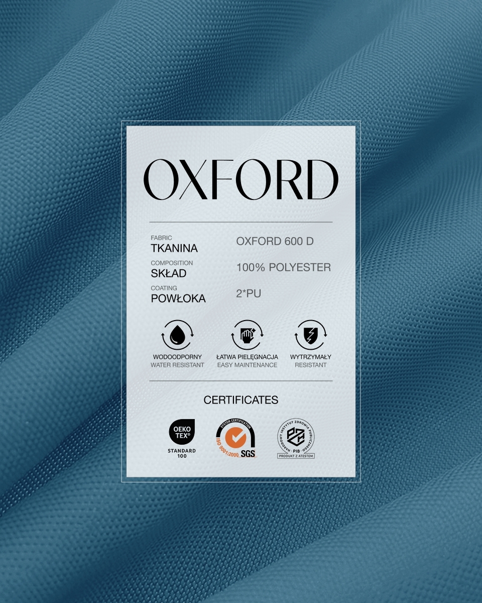 Waterproof Oxford Fabric 600D PU*2 (352) blue