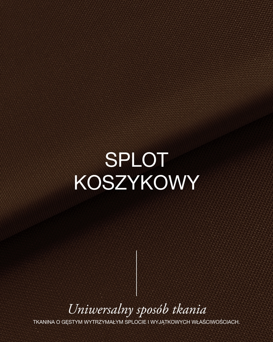 Tkanina wodoodporna Oxford 600D PU*2 (568) brązowa