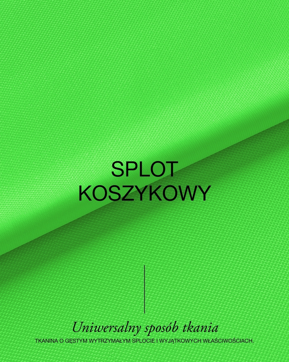 Tkanina poliestrowa Oxford 600D PU*2 wodoodporna (684) zielona 50 mb