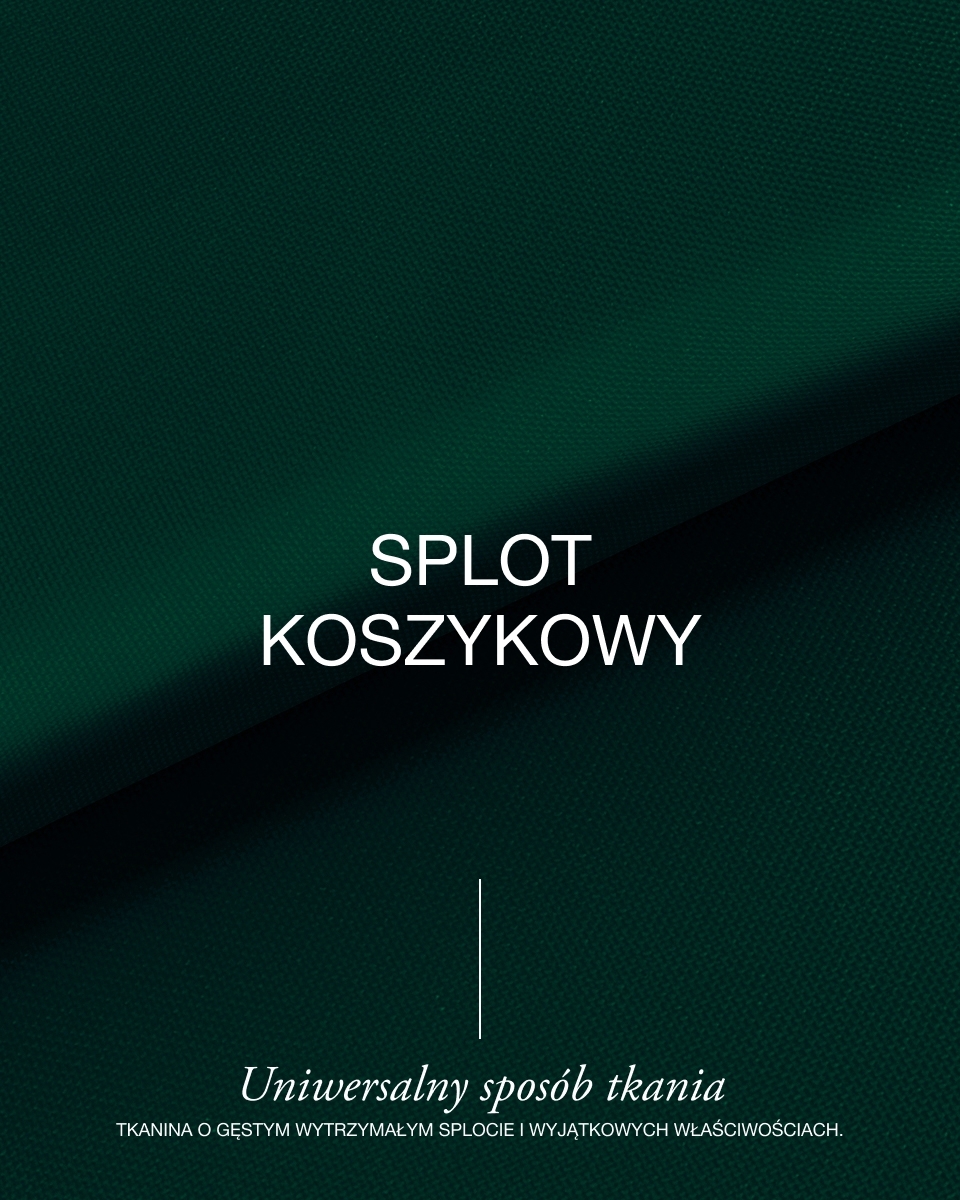 Tkanina poliestrowa Oxford 600D PU*2 wodoodporna (693) ciemnozielona 50 mb