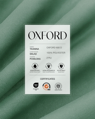 Wasserdichtes Oxford-Stoff 600D PU*2 (773) Dunkelsalbei