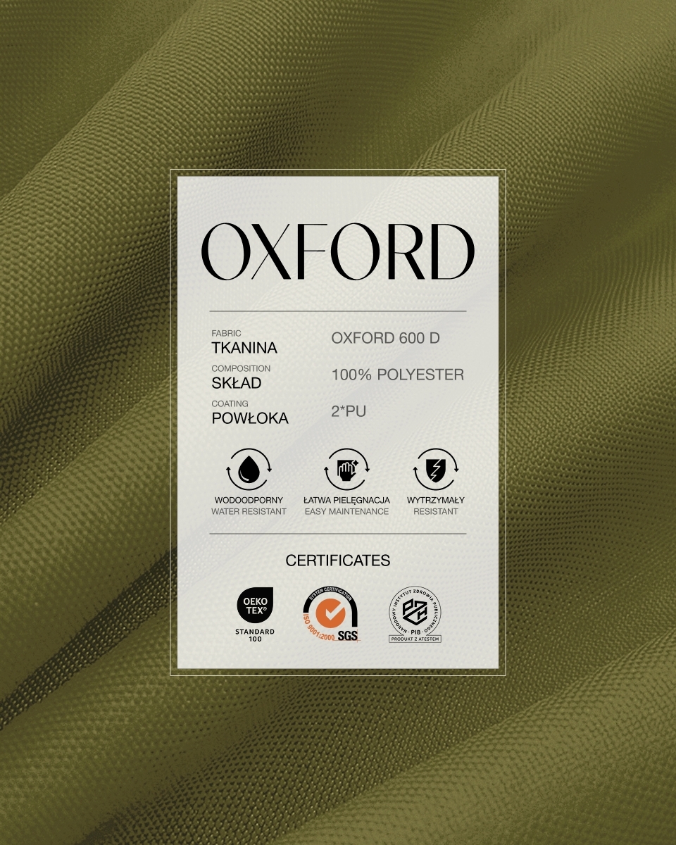 Waterproof Oxford Fabric 600D PU*2 (885) olive