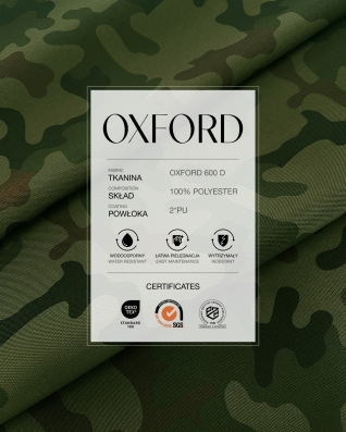 Водонепроницаемая ткань Oxford 600D PU*2 (WZ93) камуфляж