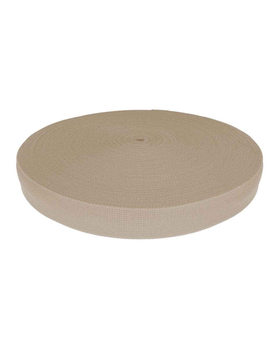 Polyester-Tragband P10 (098) Beige
