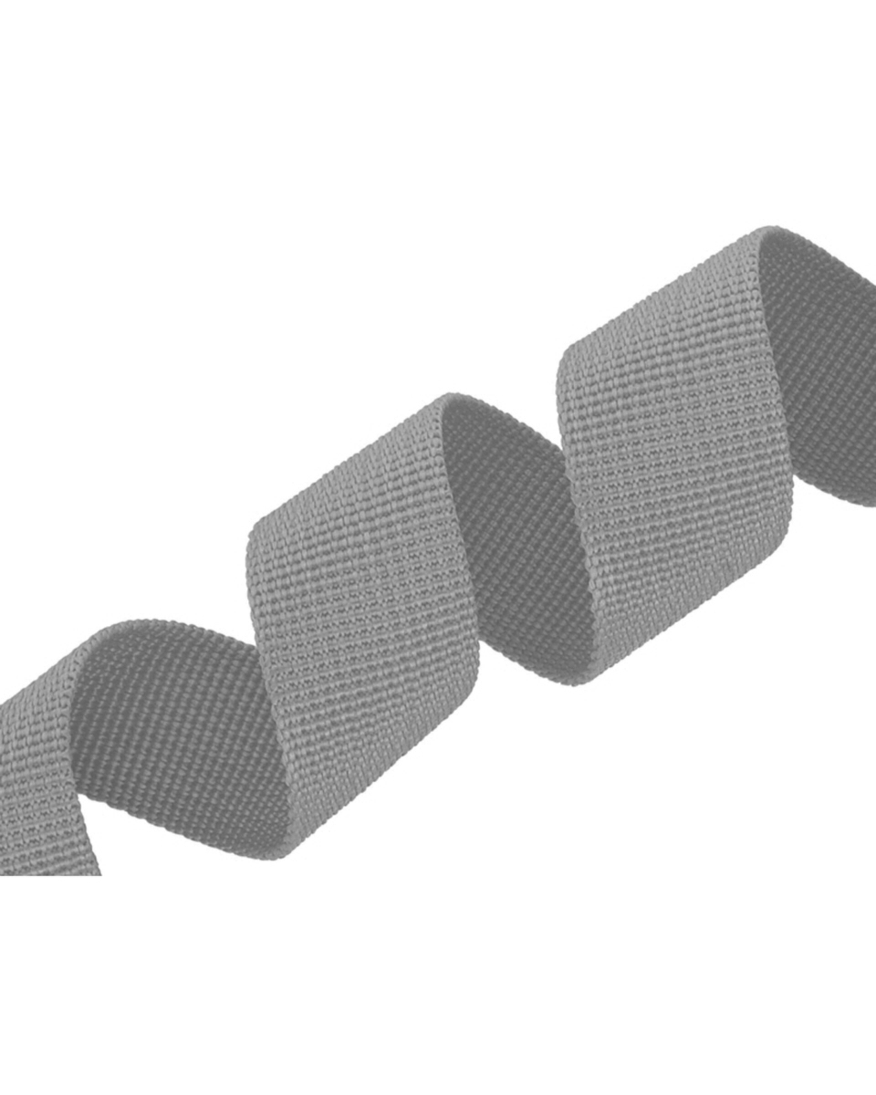 Polyester-Tragband P10 (134) Grau