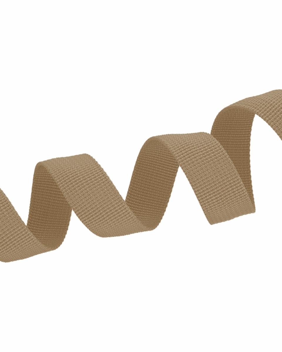Polyester-Tragband P10 (894) Dunkelbeige