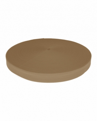 Polyester-Tragband P10 (894) Dunkelbeige
