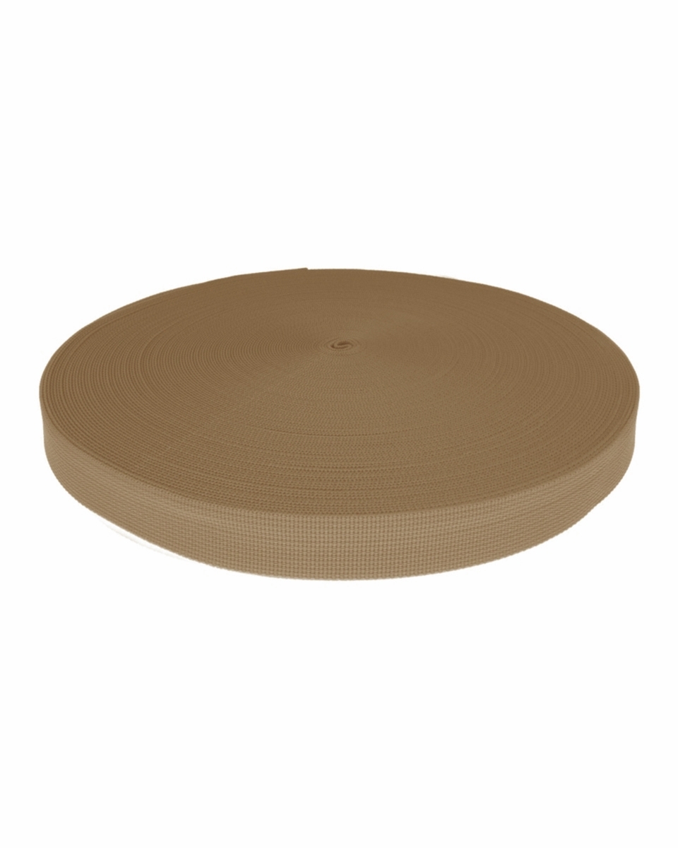 Polyester-Tragband P10 (894) Dunkelbeige