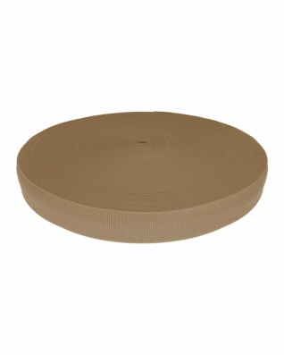 Polyester-Tragband P10 (894) Dunkelbeige