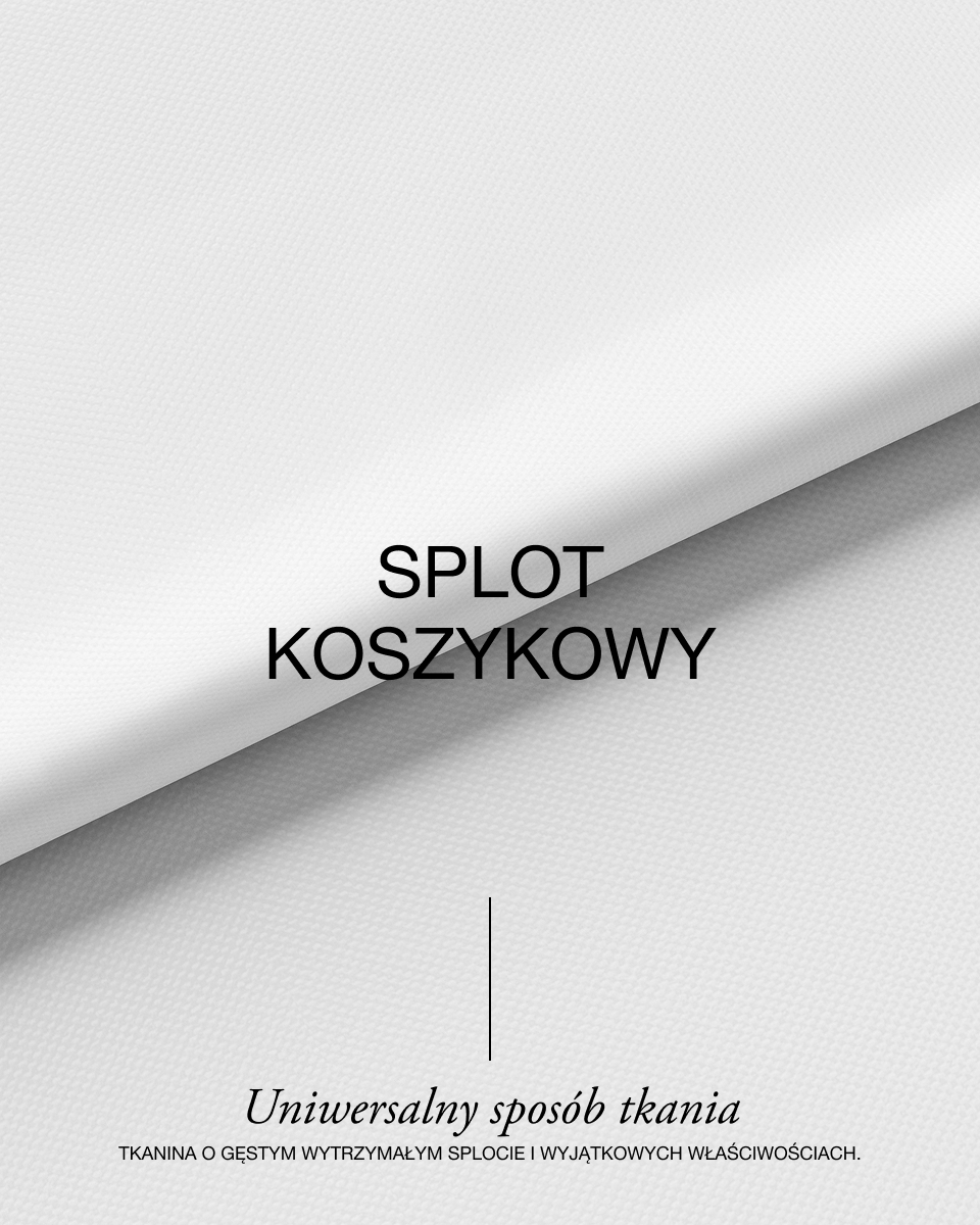 Tkanina poliestrowa Oxford 600D PU*2 wodoodporna (501) biała