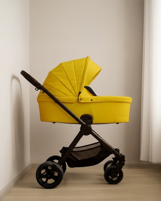 Tkanina wodoodporna Oxford 600D PU*2 (506) żółta