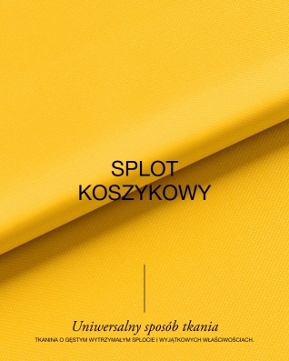Tkanina wodoodporna Oxford 600D PU*2 (506) żółta