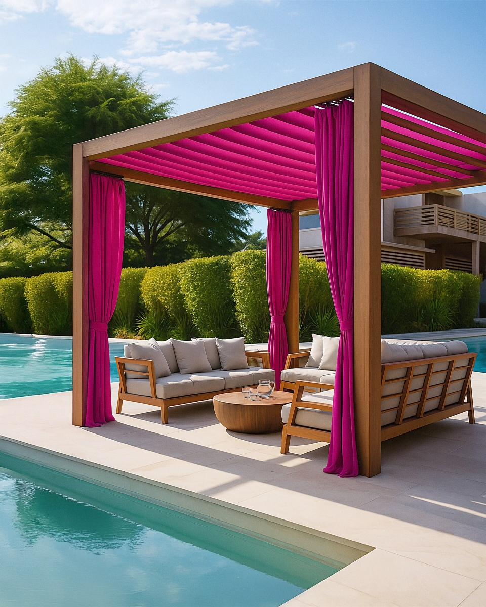 Wasserdichtes Oxford-Stoff 600D PU*2 (516) Rosa