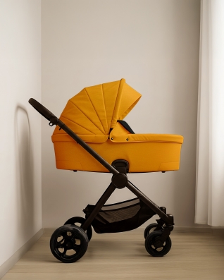 Tkanina wodoodporna Oxford 600D PU*2 (847) żółta