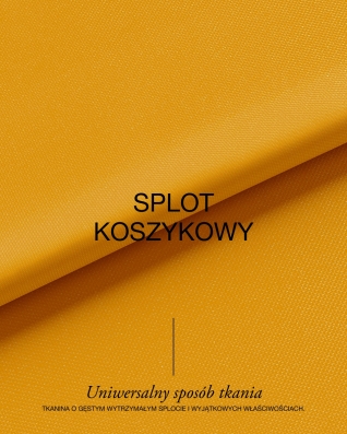 Tkanina wodoodporna Oxford 600D PU*2 (847) żółta
