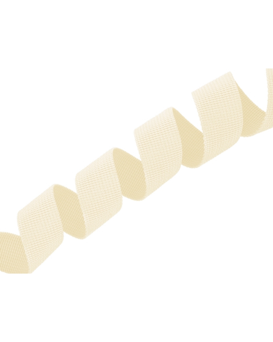 Polyester-Tragband P10 (571) Champagner