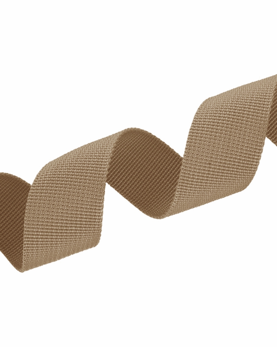 Polyester-Tragband P10 (894) Dunkelbeige