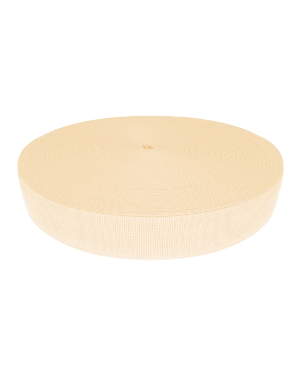 Polyester-Tragband P10 (122) Hellbeige