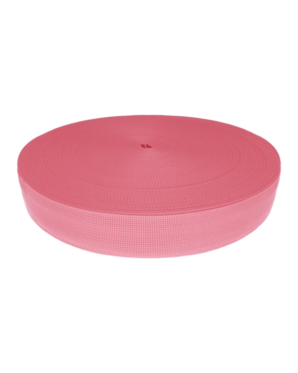 Polyester-Tragband P10 (812) Knallrosa