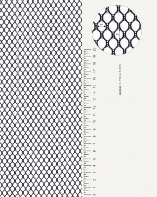 MESH BLACK 85   G/M2 160 CM