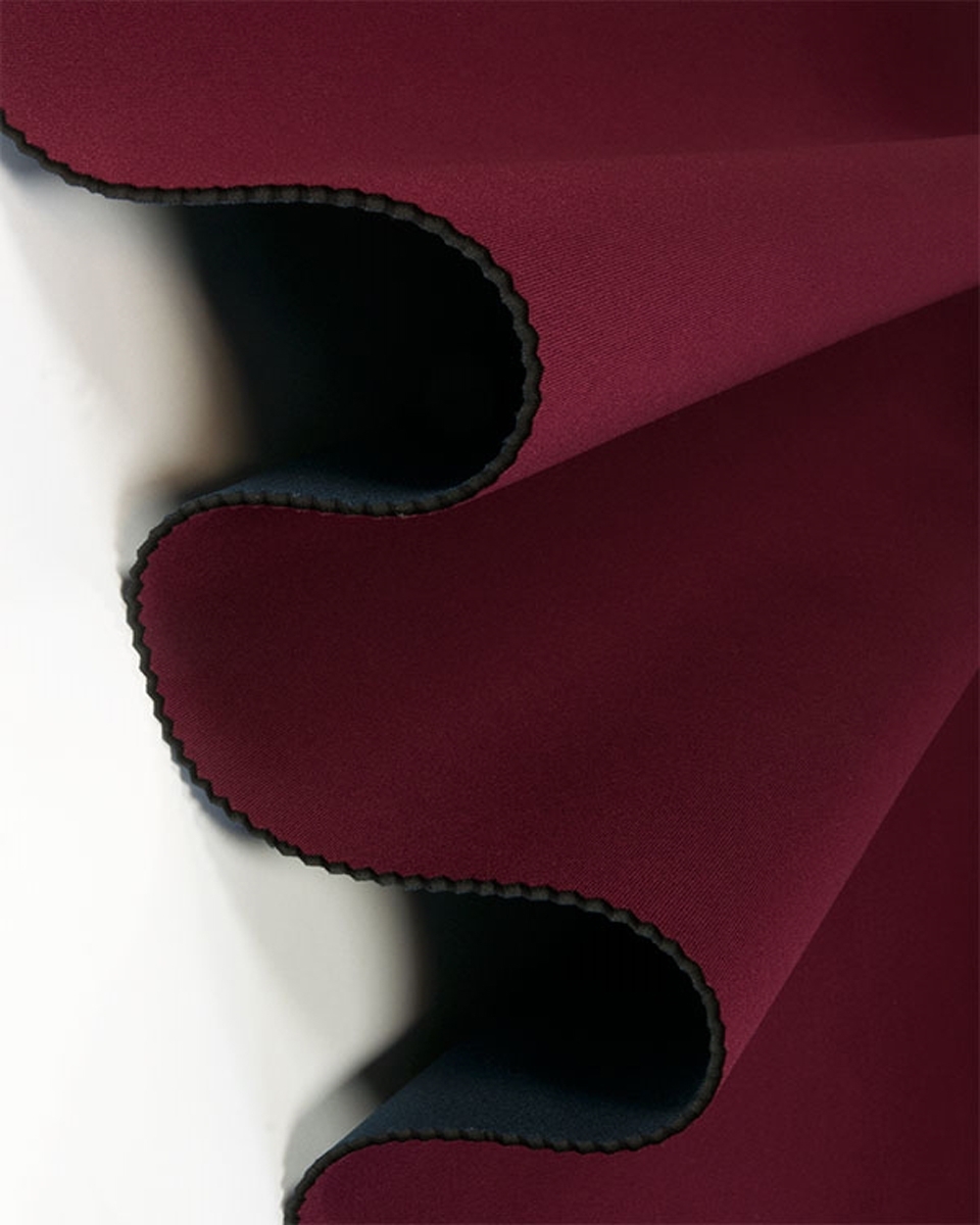Neoprene 3 mm maroon-navy blue (525/058)
