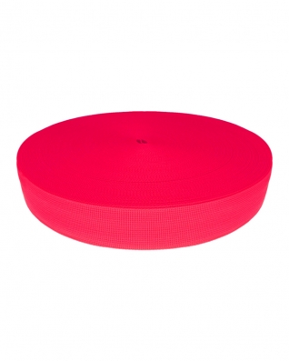 Polyesterový popruh P10 (1004) neon růžový
