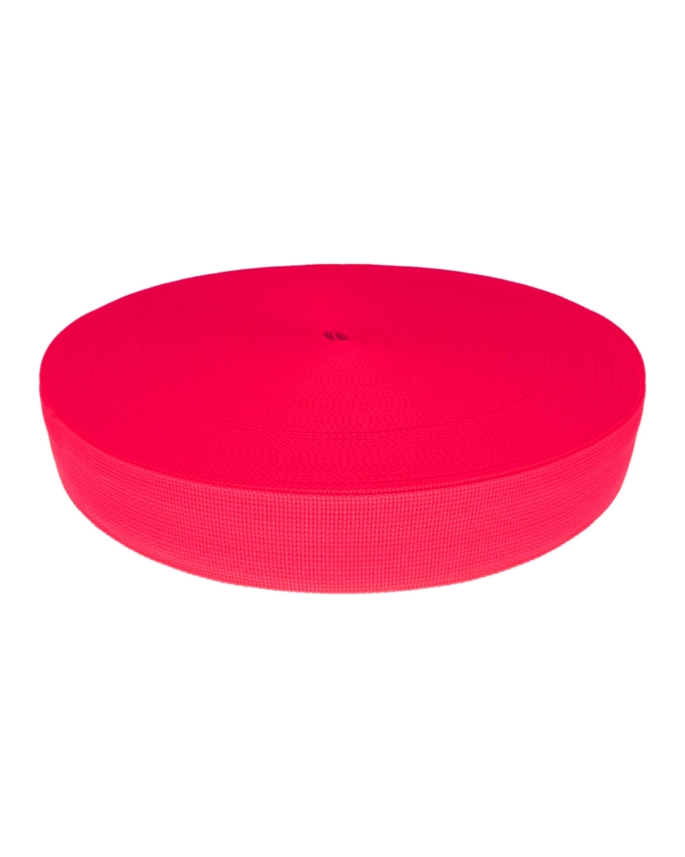 Polyester-Tragband P10 (1004) Neonpink