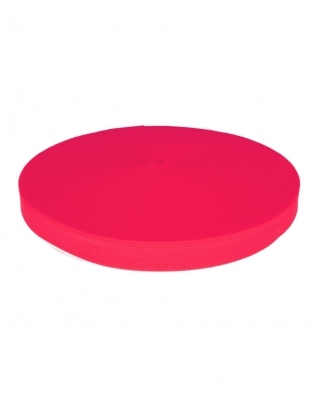 Polyester-Tragband P10 (1004) Neonpink
