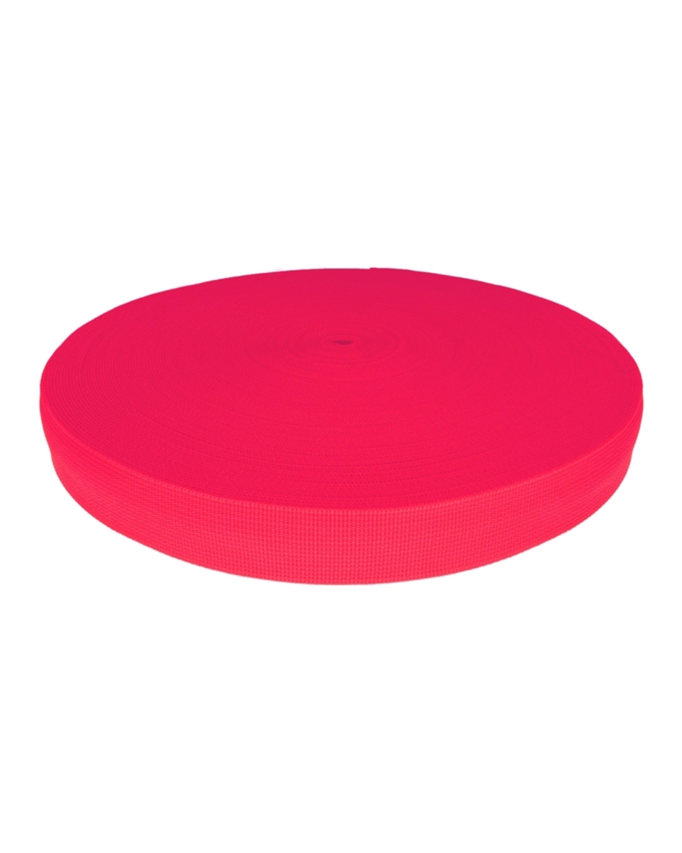 Polyester-Tragband P10 (1004) Neonpink