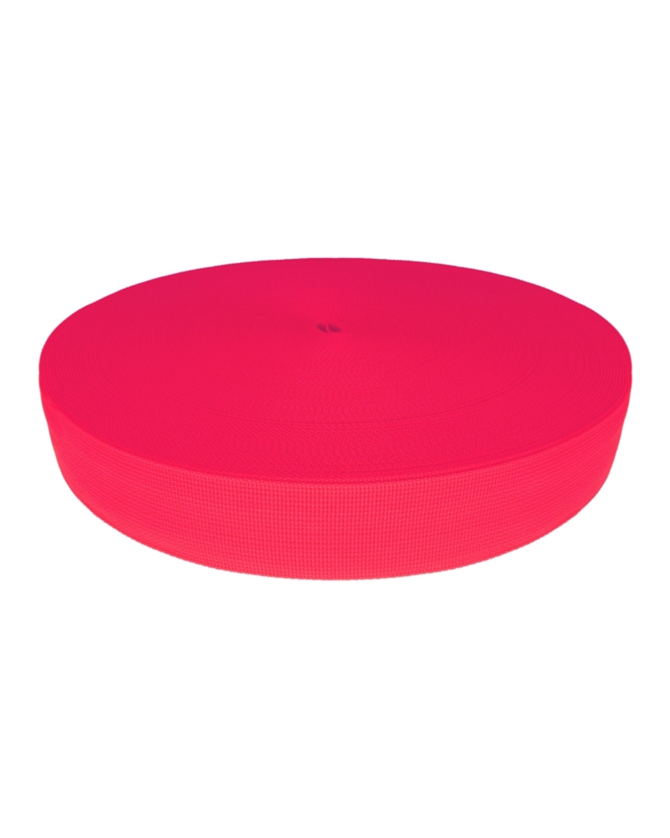 Polyester-Tragband P10 (1004) Neonpink